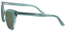 Cat Eye Crystal Green Millicent Bryce 166 Progressive Reading Sunglasses View #3