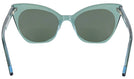 Cat Eye Crystal Green Millicent Bryce 166 Progressive Reading Sunglasses View #4