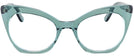 Cat Eye Crystal Green Millicent Bryce 166 Progressive No-Lines View #2
