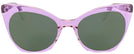 Cat Eye Crystal Lavender Millicent Bryce 166 Progressive Reading Sunglasses View #2