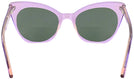 Cat Eye Crystal Lavender Millicent Bryce 166 Bifocal Reading Sunglasses View #4