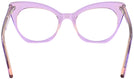 Cat Eye Crystal Lavender Millicent Bryce 166 Single Vision Full Frame View #4