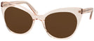 Cat Eye Crystal Peach Millicent Bryce 166 Progressive Reading Sunglasses View #1