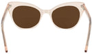 Cat Eye Crystal Peach Millicent Bryce 166 Bifocal Reading Sunglasses View #4