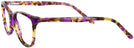 Square Purple Tortoise Millicent Bryce 149 Single Vision Full Frame View #3
