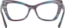 Butterfly Blue &amp; Purple Tortoise Millicent Bryce 171 Progressive No-Lines View #4