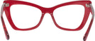 Butterfly Transparent Red Millicent Bryce 171 Progressive No-Lines View #4