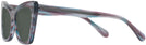 Butterfly Blue &amp; Purple Tortoise Millicent Bryce 171 Progressive Reading Sunglasses View #3