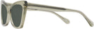 Butterfly Transparent Mint Millicent Bryce 171 Progressive Reading Sunglasses View #3