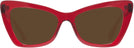 Butterfly Transparent Red Millicent Bryce 171 Progressive Reading Sunglasses View #2