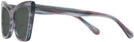 Butterfly Blue &amp; Purple Tortoise Millicent Bryce 171 Bifocal Reading Sunglasses View #3