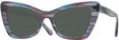 Butterfly Blue &amp; Purple Tortoise Millicent Bryce 171 Bifocal Reading Sunglasses View #1