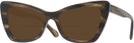Butterfly Grey Tortoise Millicent Bryce 171 Bifocal Reading Sunglasses View #1