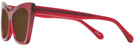 Butterfly Transparent Red Millicent Bryce 171 Bifocal Reading Sunglasses View #3