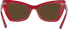 Butterfly Transparent Red Millicent Bryce 171 Bifocal Reading Sunglasses View #4