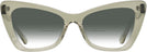 Butterfly Transparent Mint Millicent Bryce 171 w/ Gradient Bifocal Reading Sunglasses View #2