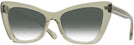 Butterfly Transparent Mint Millicent Bryce 171 w/ Gradient Bifocal Reading Sunglasses View #1