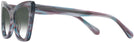 Butterfly Blue &amp; Purple Tortoise Millicent Bryce 171 w/ Gradient Progressive Reading Sunglasses View #3