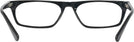 Rectangle Black Millicent Bryce 172 Single Vision Half Frame View #4