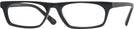 Rectangle Black Millicent Bryce 172 Single Vision Half Frame View #1