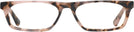 Rectangle Pink Tortoise Millicent Bryce 172 Single Vision Half Frame View #2
