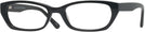 Rectangle Black Millicent Bryce 173 Single Vision Full Frame View #1