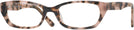 Rectangle Pink Tortoise Millicent Bryce 173 Single Vision Full Frame View #1
