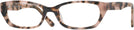 Rectangle Pink Tortoise Millicent Bryce 173 Single Vision Full Frame View #1