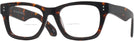 Square Tortoise Millicent Bryce 175 Bifocal View #1