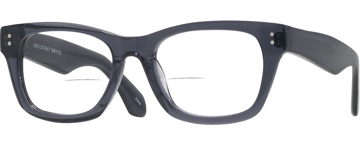 Square Transparent Grey Millicent Bryce 175 Bifocal View #1