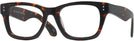 Square Tortoise Millicent Bryce 175 Single Vision Full Frame View #1