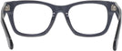 Square Transparent Grey Millicent Bryce 175 Progressive No-Lines View #4
