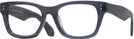Square Transparent Grey Millicent Bryce 175 Single Vision Full Frame View #1