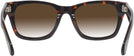 Square Tortoise Millicent Bryce 175 w/ Gradient Progressive No-Line Reading Sunglasses View #4