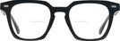 Square Black With Grey Millicent Bryce 176 Bifocal View #2