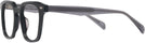 Square Black With Grey Millicent Bryce 176 Progressive No-Lines View #3
