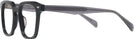 Square Black With Grey Millicent Bryce 176 Progressive No-Lines View #3