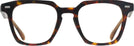 Square Tortoise With Light Brown Millicent Bryce 176 Single Vision Full Frame View #2
