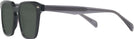 Square Black With Grey Millicent Bryce 176 Bifocal Reading Sunglasses View #3