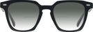 Square Black With Grey Millicent Bryce 176 w/ Gradient Bifocal Reading Sunglasses View #2