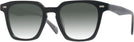 Square Black With Grey Millicent Bryce 176 w/ Gradient Progressive Reading Sunglasses View #1