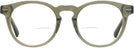 Round Transparent Green Millicent Bryce 177 Bifocal View #2