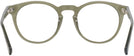 Round Transparent Green Millicent Bryce 177 Progressive No-Lines View #4