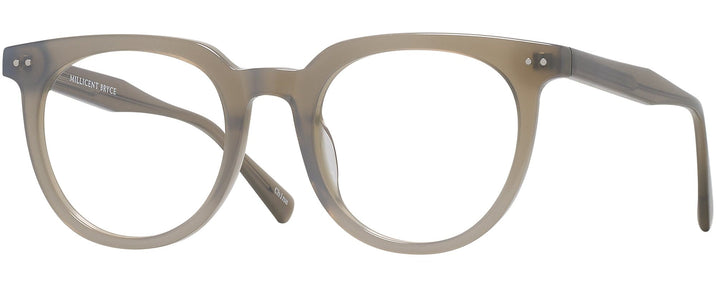 Round Grey With Iridescent Blue Millicent Bryce 178 Progressive No-Lines View #1