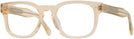 Square Transparent Yellow Millicent Bryce 179 Progressive No-Lines View #1