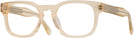Square Transparent Yellow Millicent Bryce 179 Progressive No-Lines View #1
