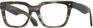 Square Brown Blue Striation Millicent Bryce 180 Progressive No-Lines View #1