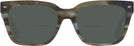 Square Brown Blue Striation Millicent Bryce 180 Bifocal Reading Sunglasses View #2