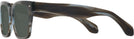 Square Brown Blue Striation Millicent Bryce 180 Bifocal Reading Sunglasses View #3