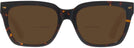 Square Tortoise Millicent Bryce 180 Bifocal Reading Sunglasses View #2